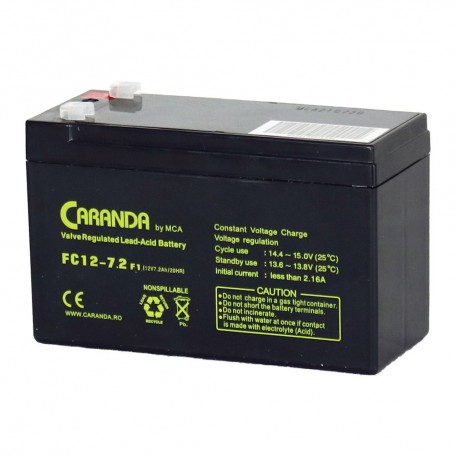 Acumulator VRLA Caranda 12V 7.2A