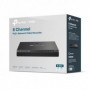 NVR PoE TP-Link VIGI 8 canale 2008H-8MP  93W, 8 MP,2 SATA Interface, max 20TB, H.265+ ONVIF, etecție mișcare, linie, intruziune,