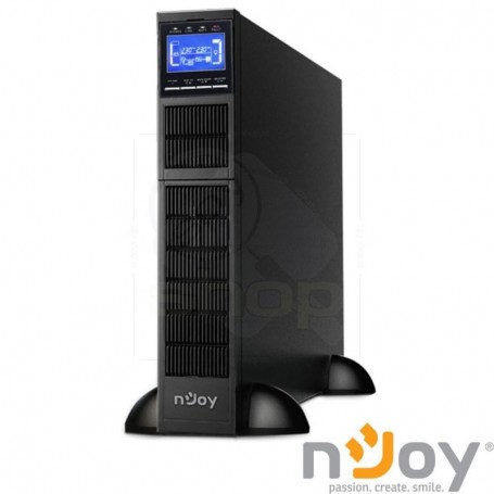 UPS nJoy Balder 10000, 10000VA/10000 W, On-line, LCD Display, Management, Rack/Tower, Dubla conversie, 2U, Nu are baterie inclus