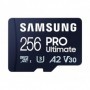Card de Memorie MicroSDXC Samsung PRO Ultimate MB-MY256SB/WW 256GB, Class 10, UHS-I U3, V30, A2 + Adaptor USB