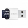 Card de Memorie MicroSDXC Samsung PRO Ultimate C UHS-I U3, V30, A2 + Adaptor USB
