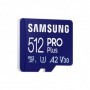 Card de Memorie MicroSDXC Samsung PRO Plus MB-MD512SB/WW 512GB, Class 10 + adaptor