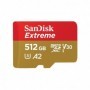 Card de Memorie MicroSDHC SanDisk, 512GB, UHS-I, Class 10, 80MB/s + Adaptor