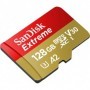 Card de Memorie SanDisk, 128GB, UHS-I, Class 10, 80MB/s + Adaptor