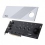 HYPER M.2 X16 GEN 4 CARD PCIe 4.0/3.0 x16