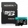 Card de Memorie MicroSDXC Adata 512GB, Adaptor SD, Class 10