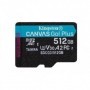 Card de Memorie MicroSDXC Kingston Canvas GO Plus, 512GB, Adaptor SD, Class 10