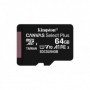 Card de Memorie MicroSDXC Kingston Select Plus, 64GB, Adaptor SD, Class 10