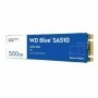 SSD WD,  Blue, 500GB, M2, SATA III