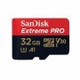 Card de Memorie MicroSDHC SanDisk Extreme Pro, 32GB, UHS-I, Class 10 + Adaptor
