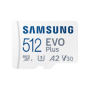 Card de Memorie MicroSDXC Samsung  EVO Plus UHS-I U3 Clasa 10 512GB + Adaptor