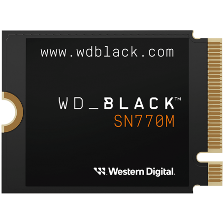 SSD WD Black SN770M 1TB M.2 2230 PCIe Gen4 x4 NVMe, Read/Write: 5150/4900 MBps, IOPS 740K/800K, TBW: 600