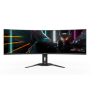 Gigabyte monitor gaming 49", display 1,196.7 x 339.2 mm, Backlight Edge, Anti-glare, Rezolutie:  5120 x 1440(DQHD, Luminozitate: