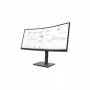Monitor Lenovo ThinkVision T34w-30, 34" (3440x1440) WLED, Anti-glare, Curvature: 1500R, Speakers: Modular Soundbar Support, View