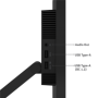 Monitor LED Lenovo ThinkVision T24t-20, 23.8inch, IPS FHD, 4ms, 60Hz, negru