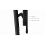Lenovo ThinkVision T24v-30 23.8"IPS, FHD (1920x1080), 16:9, Brightness: 250 cd/m², Contrast ratio: 1000:1, Response time: 4ms (E