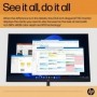 Monitor 23.8" HP E24 G5, LED, IPS, FHD 1920x1080, 16:9, 5 ms, Height adjustment: 150 mm, VESA 100x100, Black & Silver, 3yw