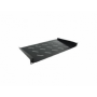 Polita fixa pentru rack-uri 19", inaltime 2U, adancime utila 350mm, neagra, sustine 30kg