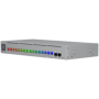 Ubiquiti 16-port, Layer 3 Etherlighting switch with 2.5 GbE, PoE++ output, and versatile mounting options, 4x 2.5 GbE PoE++ port