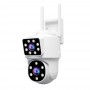 Camera Supraveghere Wireless 2MP full HD Lentila Duala Pan/Tilt Audio Card SriHome SH063