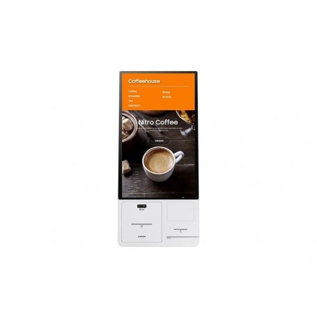 Kiosk interactiv Samsung KM24A, include imprimanta si cititor de cod QR/barcode (display + connection box) nu include POS se poa