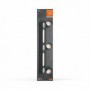 Spot LED triplu ajustabil Ledvance DECOR NEPTUNE, 26W, 2450 lm, lumina calda (3000K), IP20, 708mm, Negru, clasa energetica F