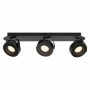 Spot LED triplu ajustabil Ledvance DECOR VENUS, 16W, 1500 lm, lumina calda (3000K), IP20, 500mm, Negru, clasa energetica F