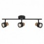 Spot LED triplu ajustabil Ledvance DECOR CORK, 3xGU10, 3x3.4W, 690 lm, lumina calda (2700K), IP20, 577x136x100mm, metal/pluta, N