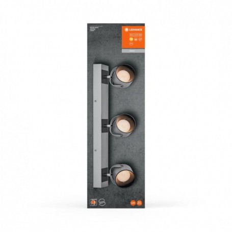 Spot LED triplu ajustabil Ledvance DECOR JUPITER, 16.5W, 1500 lm, lumina calda (3000K), IP20, 500x155x83mm, metal/policarbonat, 
