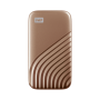 SSD Extern WD My Passport  2TB  2.5"  Gold  USB 3.2