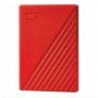 HDD Extern WD My Passport, 2TB, 2.5", Rosu, USB 3.2