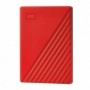 HDD Extern WD My Passport, 4TB, rosu, USB 3.2
