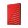HDD Extern WD My Passport, 4TB, rosu, USB 3.2