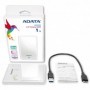 HDD Extern Adata HV620S, 1TB, Alb, USB 3.2