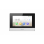Monitor videointerfon Hikvision DS-KH6320Y-WTE2, 2 fire, 4 7-inch IPS touch screen, rezolutie: 1024 × 600, TFT, fara butoane, te
