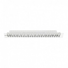 Patchpanel 19" 24 porturi(SFA)(SFB) goale,1UH,RAL7035,scurt