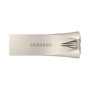 Memorie USB Flash Drive Samsung 128GB BAR Plus, USB 3.1 Gen1, Champaign Silver