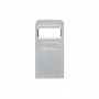 Memorie USB Flash Drive Kingston 128GB Data Traveler Micro, USB 3.2 Gen1, Metalic