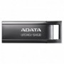 Memorie USB Flash Drive Adata UR340, 64GB, USB 3.2, black metalic
