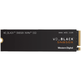 SSD WD Black SN850X 2TB M.2 2280 PCIe Gen4 x4 NVMe, Read/Write: 7300/6600 MBps, IOPS 1200K/1100K, TBW: 1200