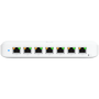 Ubiquiti USW-Ultra-210W-EU compact, Layer 2, 8-port GbE PoE switch with versatile mounting options, 7x GbE PoE+ output ports, Gb