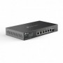 "Omada Multi-Gigabit VPN Router PORT: 1× 2.5G RJ45 WAN Port, 1× 2.5G RJ45 WAN/LAN Port, 1× Gigabit SFP WAN/LAN Port, 4× Gigabit 