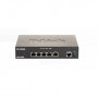 D-Link DSR-250v2 5 Port Gigabit VPN Router, interfata: 1 x 10/100/1000 Mbps WAN port, 3 x 10/100/1000 Mbps LAN ports, 1 x 10/100