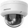 Camera de supraveghere IP Dome 4MP Smart Hybrid Light Hikvision DS-2CD1143G2-LIUF(2.8MM), lentila fixa 2.8mm, iluminare min: Col