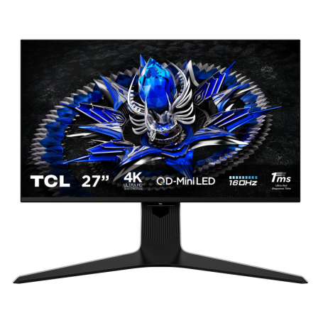 Monitor TCL 27" 27R83U, Diagonal (inch): 27, Diagonal (cm): 69, Aspect ratio: 16:9, Panel: QD-Mini LED, Resolution: 3840x2160, R