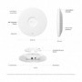 "Omada  BE9300 Ceiling Mount Tri-Band Wi-Fi 7 Access Point PORT: 1×2.5G RJ45 Port SPEED:574Mbps at  2.4 GHz + 2880 Mbps at 5 GHz