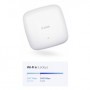 D-Link Access point DAP-X2850, AX3600 wi-fi 6, POE, Dual-band, 4x4 MIMO, 2.5 Gigabit Uplink, Wireless standard: 802.11ax Wi-Fi 6