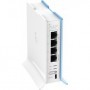 MIKROTIK home Access Point hAP lite, RB941-2ND-TC, 4* 10/100 Ethernetports, 1* CPU core count, CPU nominal frequency: 650 MHz, R