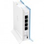 MIKROTIK home Access Point hAP lite, RB941-2ND-TC, 4* 10/100 Ethernetports, 1* CPU core count, CPU nominal frequency: 650 MHz, R