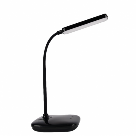 Lampa LED birou Ledvance PANAN DISK SQ, 12W, 750 lm, lumina alba (2700K - 6500K), dimabila, Negru